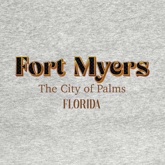 Fort Myers The City Of Palms by PowelCastStudio